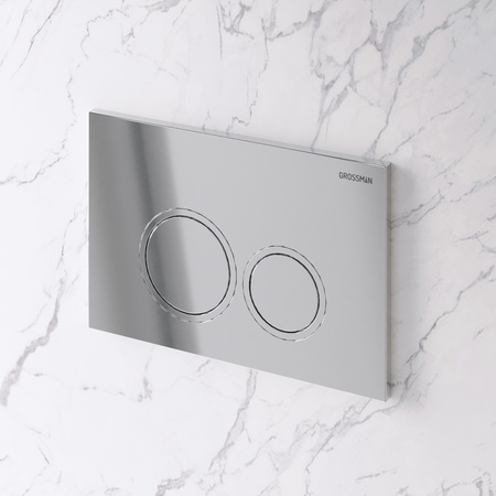 Клавиша смыва Grossman Galaxy 700.K31.01.100.100 хром глянцевый